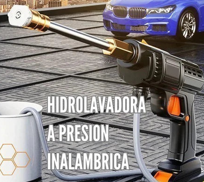 Hidrolavadora Eléctrica Portátil 48V Batería + Accesorios