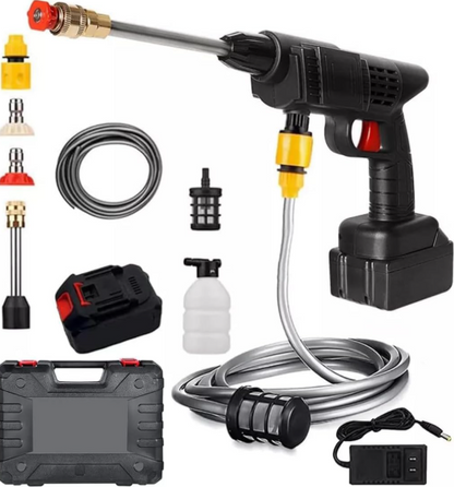 Hidrolavadora Eléctrica Portátil 48V Batería + Accesorios
